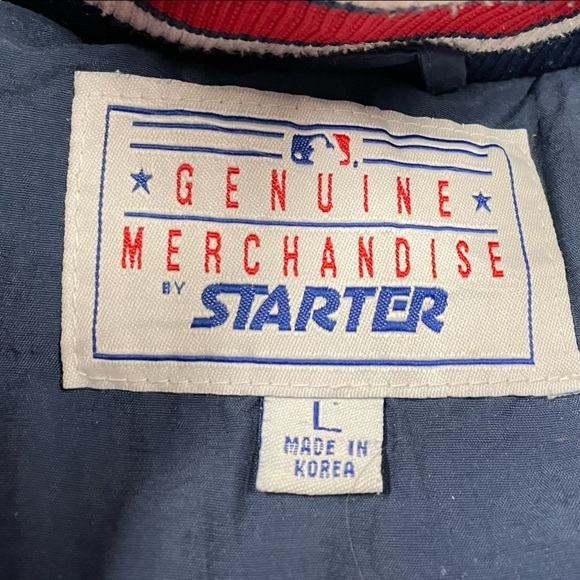 Vintager Atlanta Braves MLB Baseball Hooded Starter Sports Jacket - Picture 12 of 12